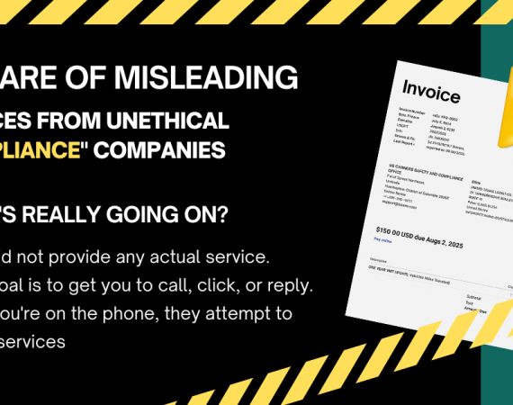 Misleading Invoices