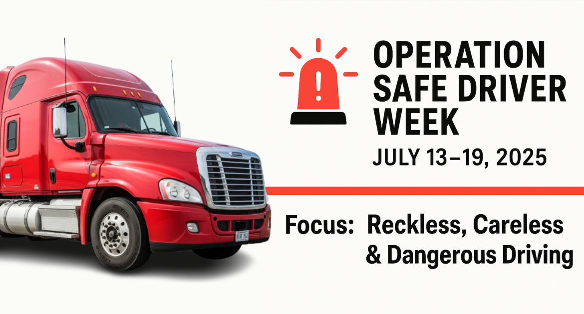 Operation Safe Driver Week